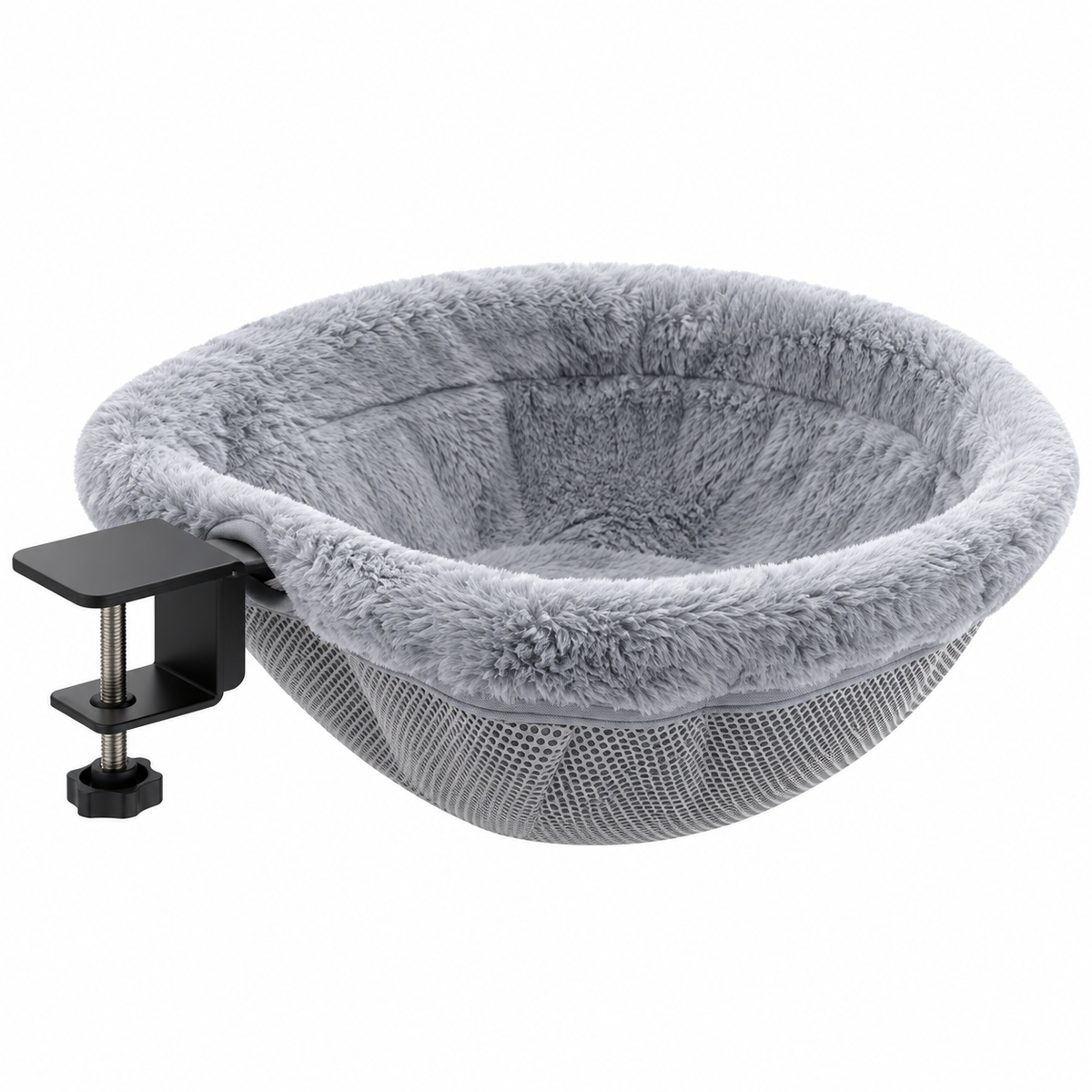Lit hamac pliable pour chat à fixer au bureau