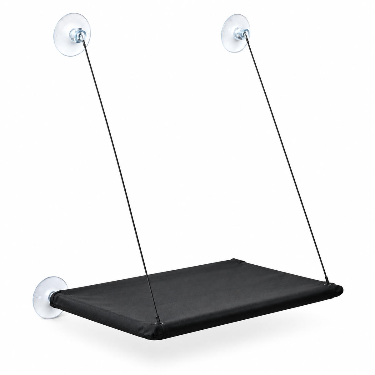 Hamac pliable de fenêtre pour chat avec ventouses