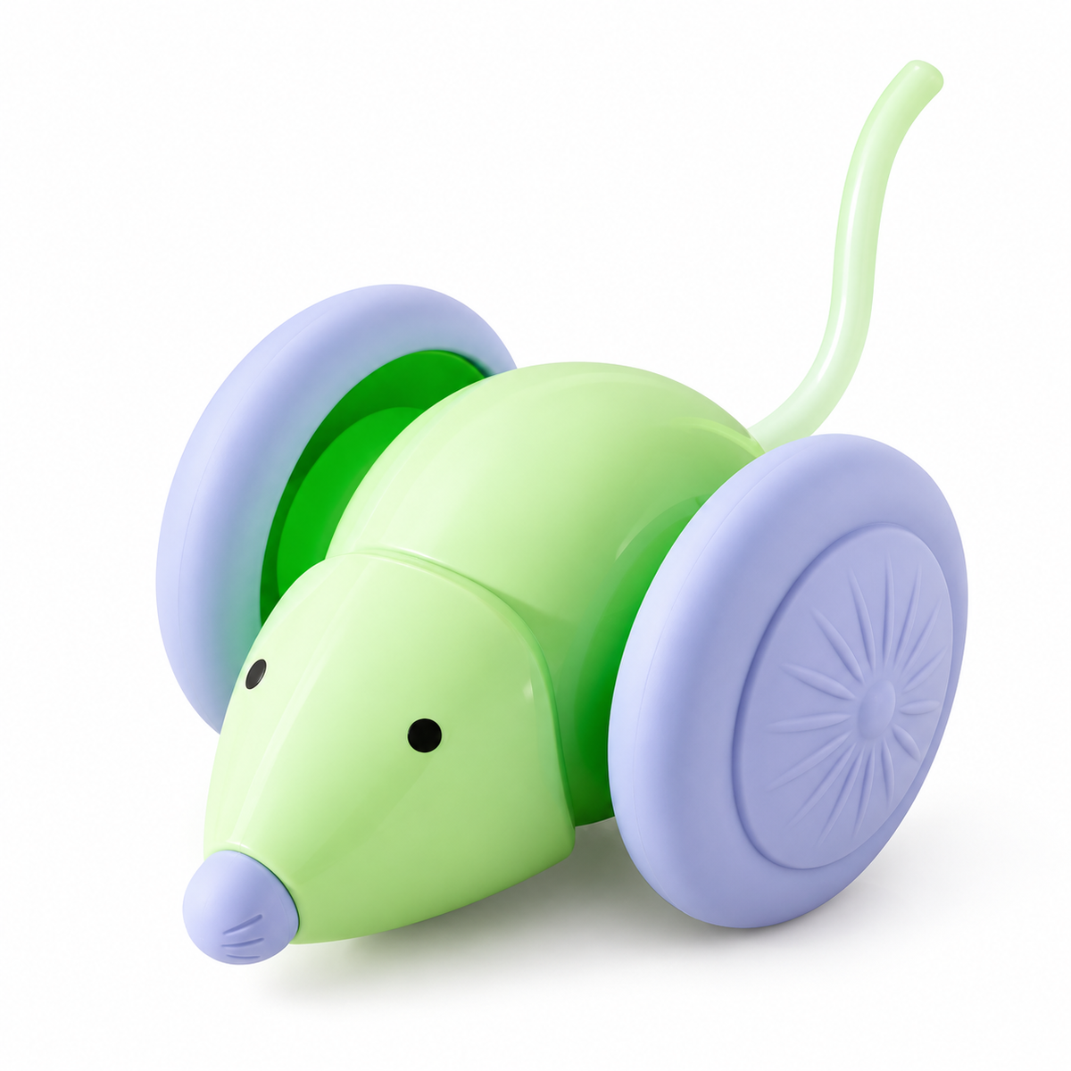 Souris électrique rechargeable pour chat avec évitement d’obstacles