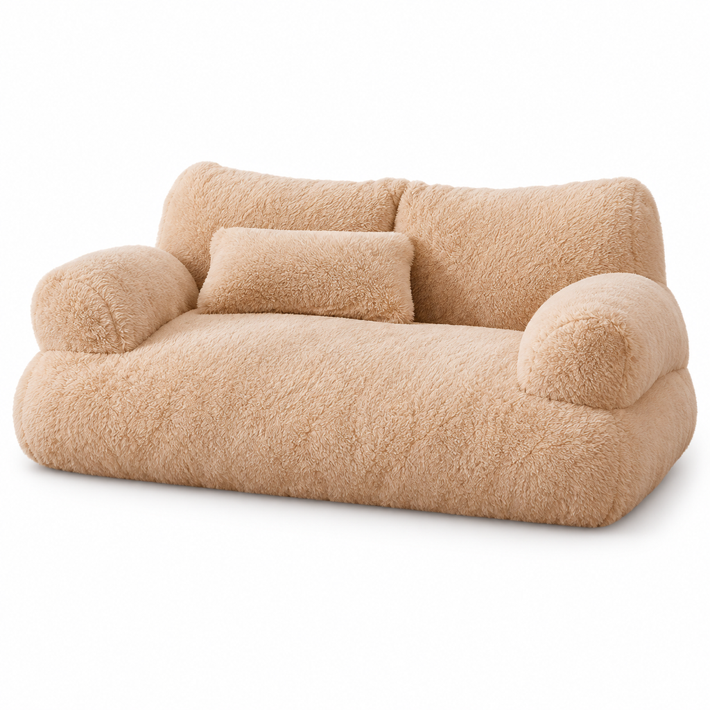 Canapé-lit de luxe en peluche pour chat