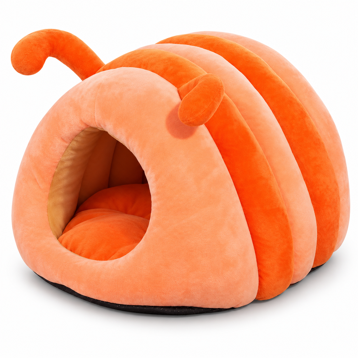 Niche cocon pour chat en forme de chenille