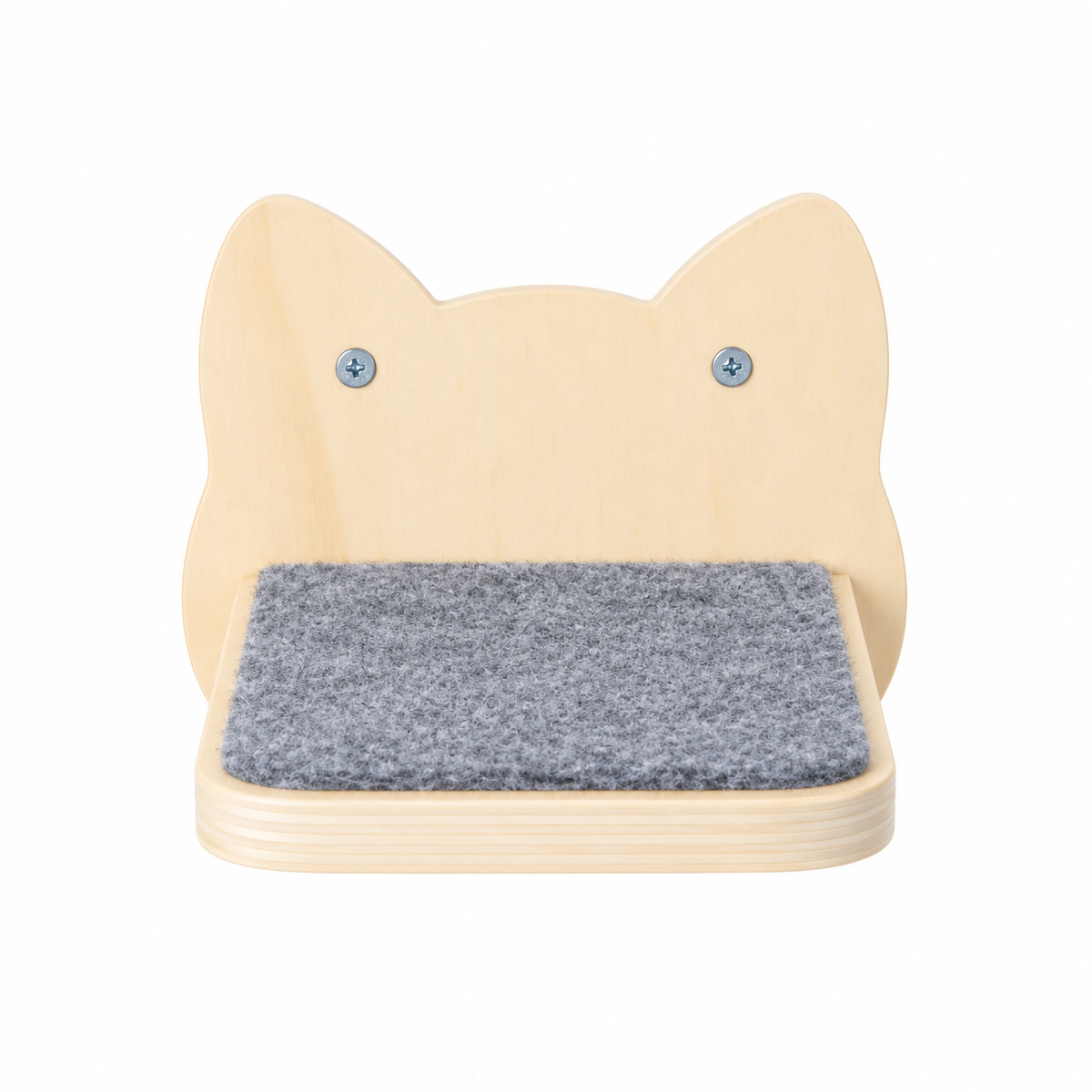 Étagère murale pour chat en bois