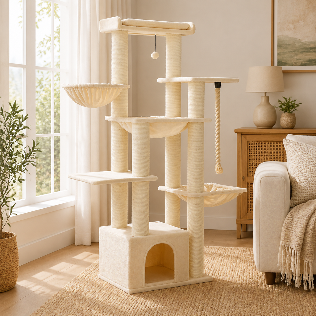 arbre à chat XXL pour Maine Coon et chats de grande taille