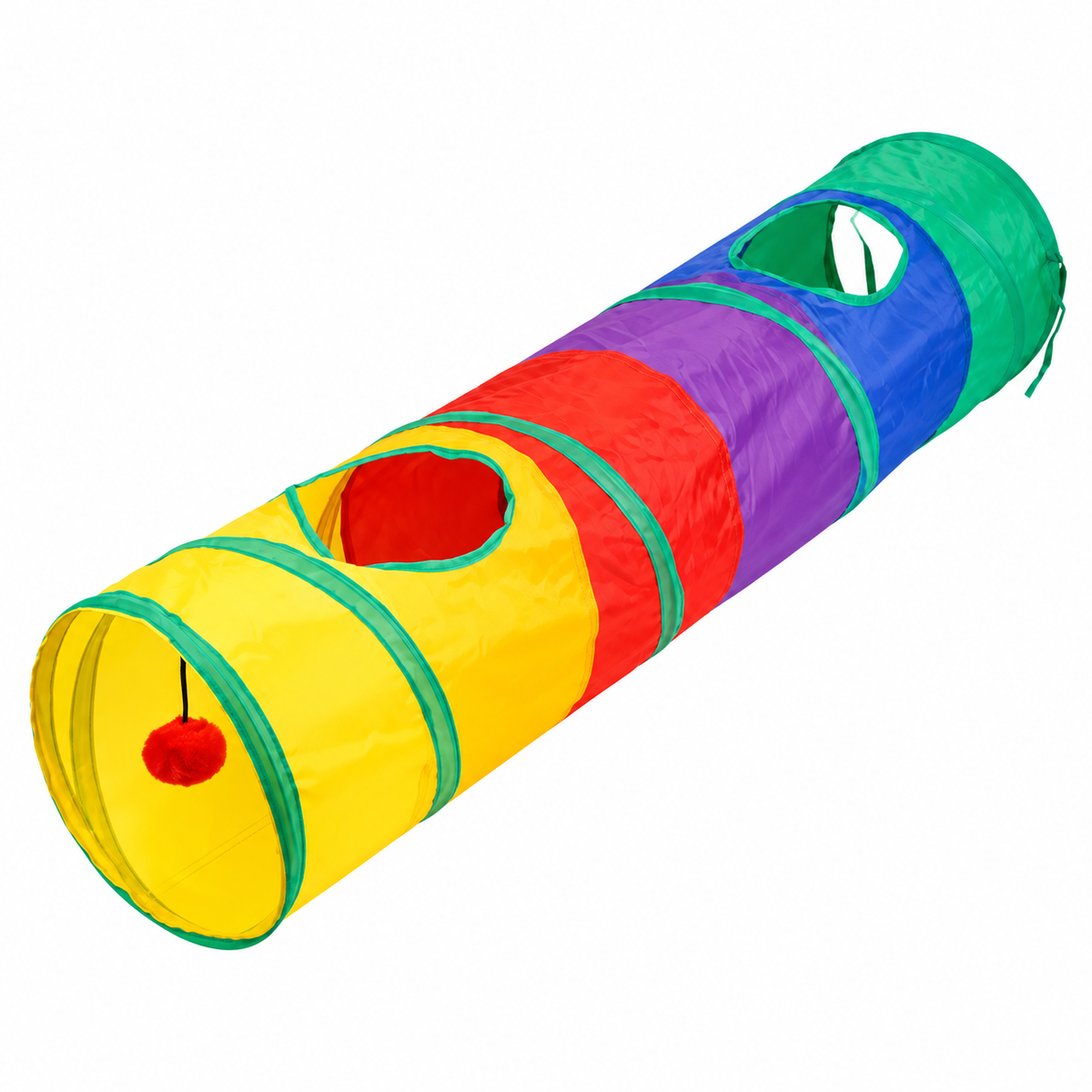 Tunnel de jeu pliable pour chat