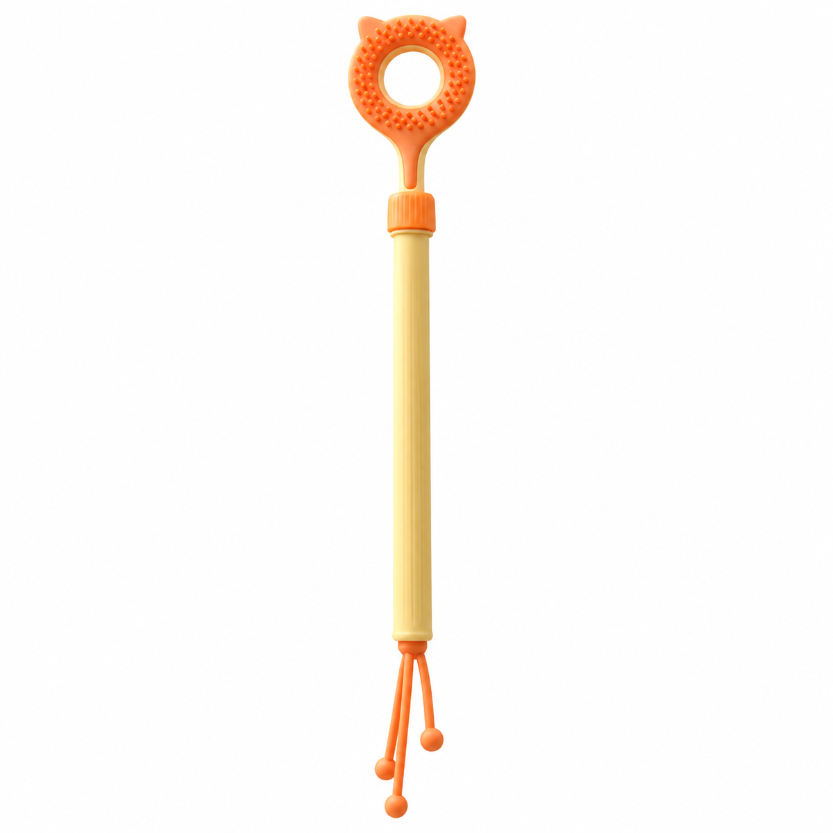 Baguette de jeu rétractable et massante pour chat