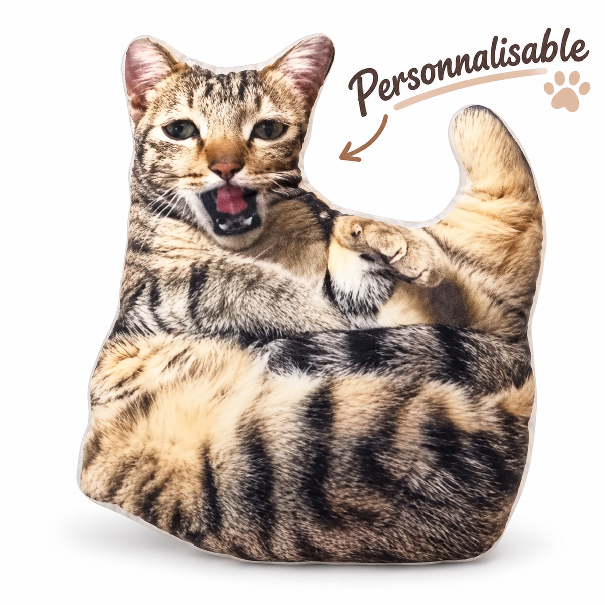 Coussin personnalisé avec photo de votre chat ou chien