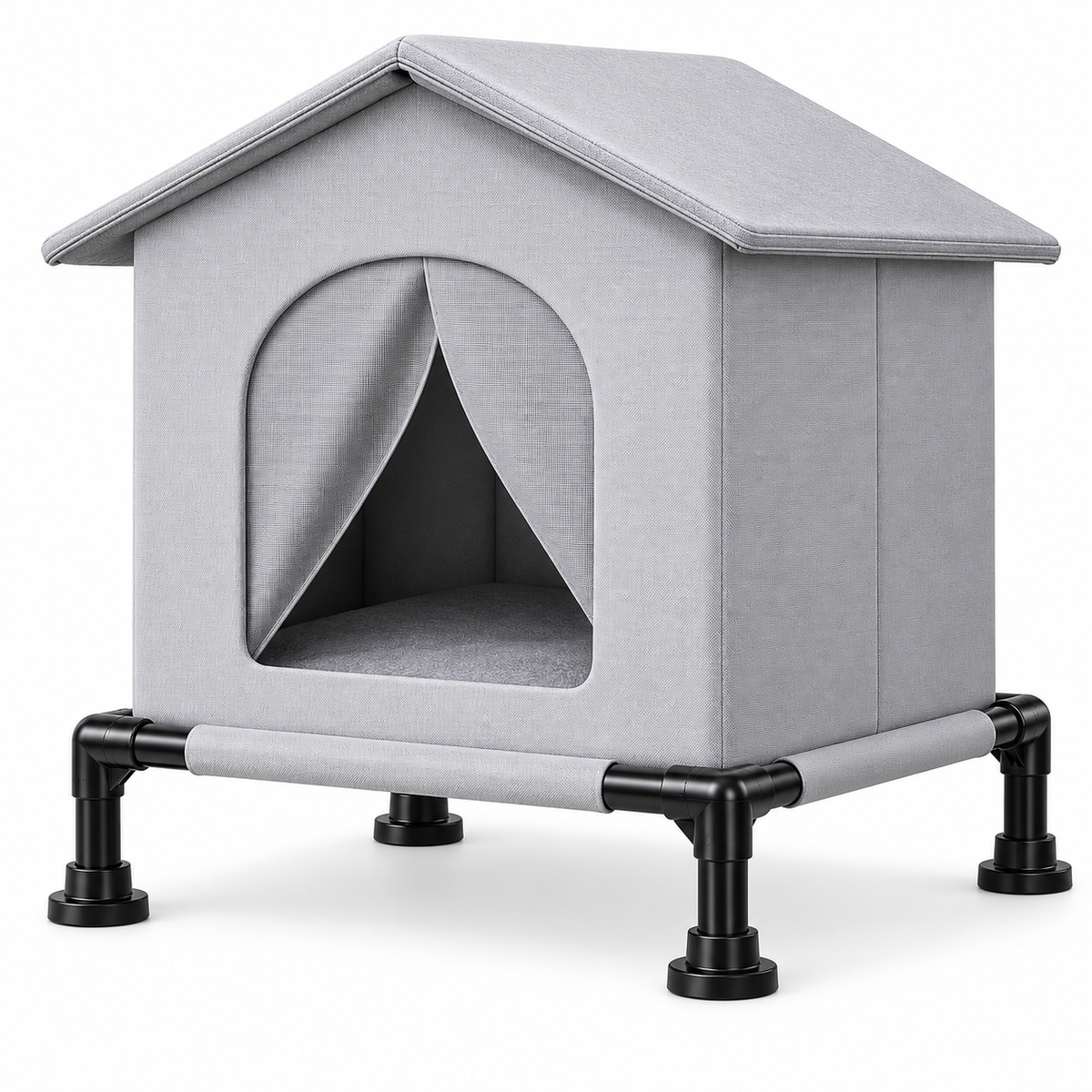 Niche d’extérieur pliable et lavable pour chat