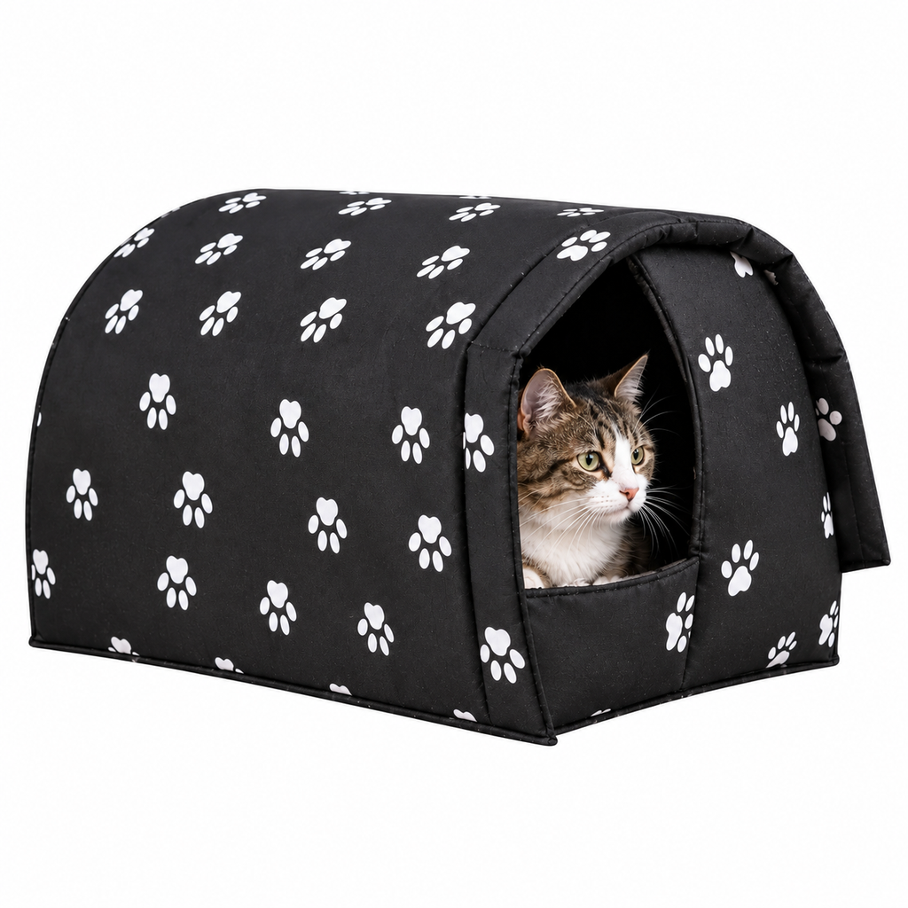 Niche d’extérieur pour chat et petit chien