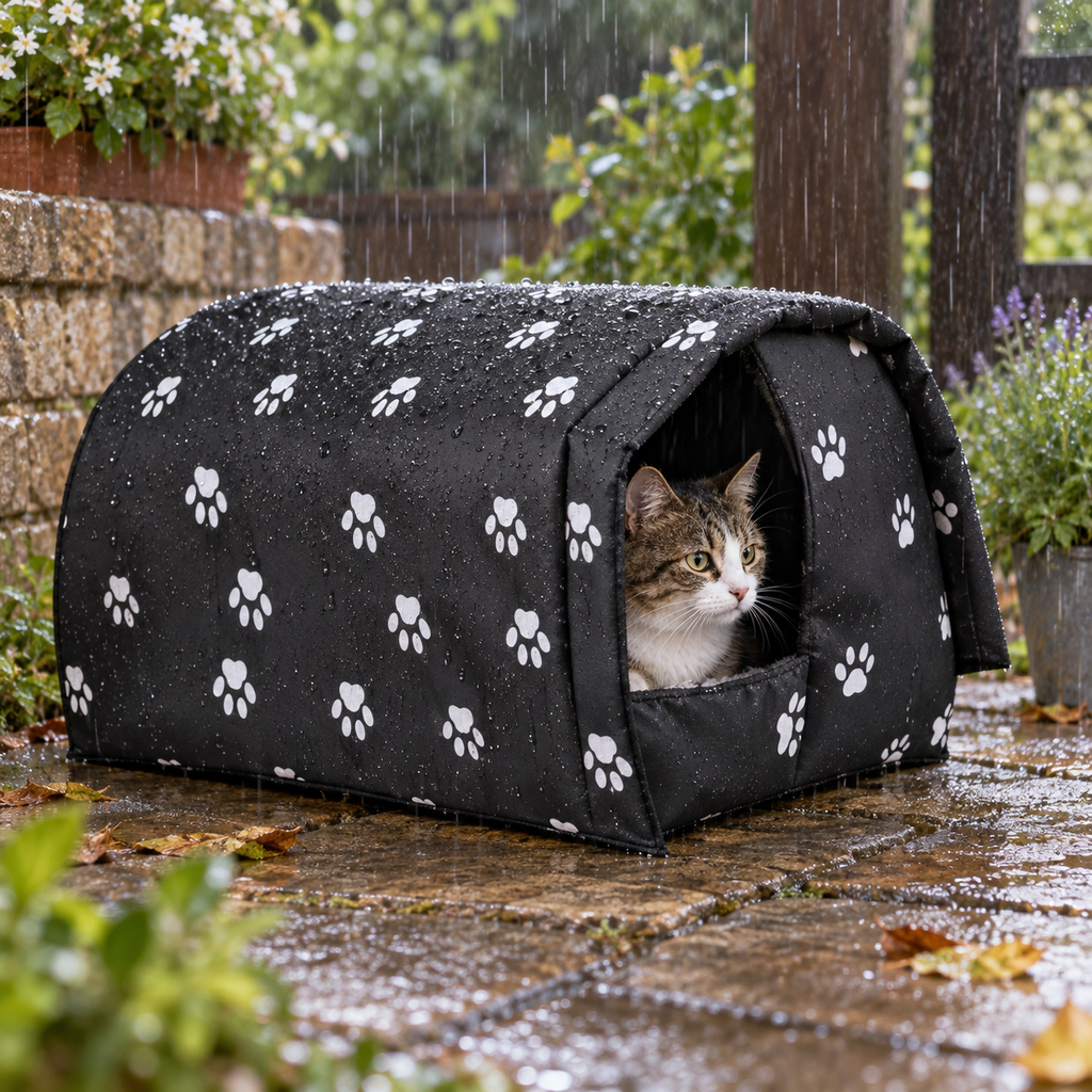 Niche d’extérieur pour chat et petit chien